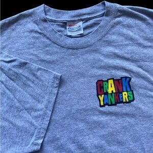 Vintage 2002 Crank Yankers Tee Y2K T Shirt VTG Comedy Central rare promo